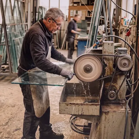 Glocke Acker – Schaufenstermontage